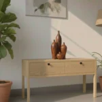 Wooden Decorative Vase Set - Image 3